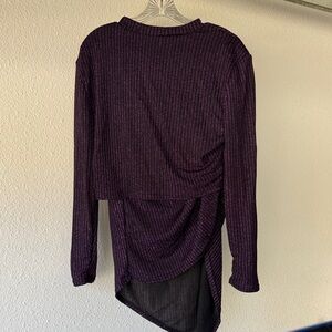 SHEIN Purple Skirt Set